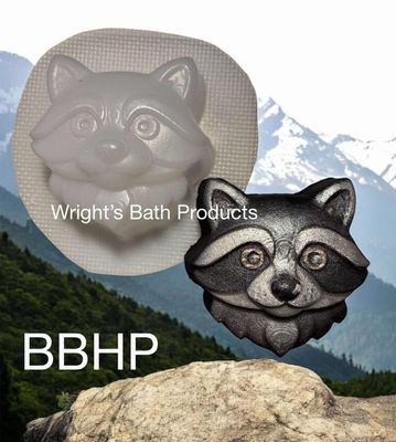 Racoon bath bomb mould  BBHP EXCLUSIVE approx 150g