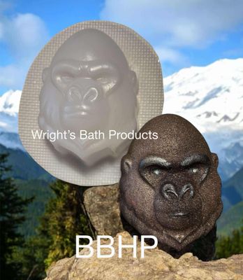 Gorrilla bath bomb mould  BBHP EXCLUSIVE approx 150g
