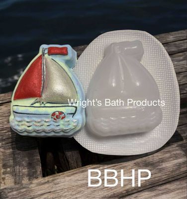 Sail Boat bath bomb mould  BBHP EXCLUSIVE approx 150g