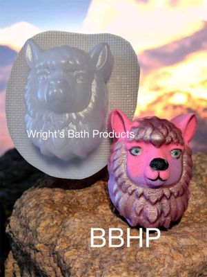 Alpaca bath bomb mould  BBHP EXCLUSIVE approx 150g