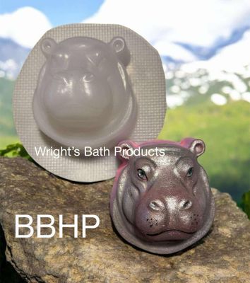 Hippo bath bomb mould  BBHP EXCLUSIVE approx 150g