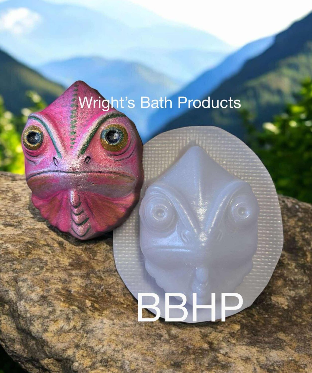 chameleon bath bomb mould  BBHP EXCLUSIVE approx 150g