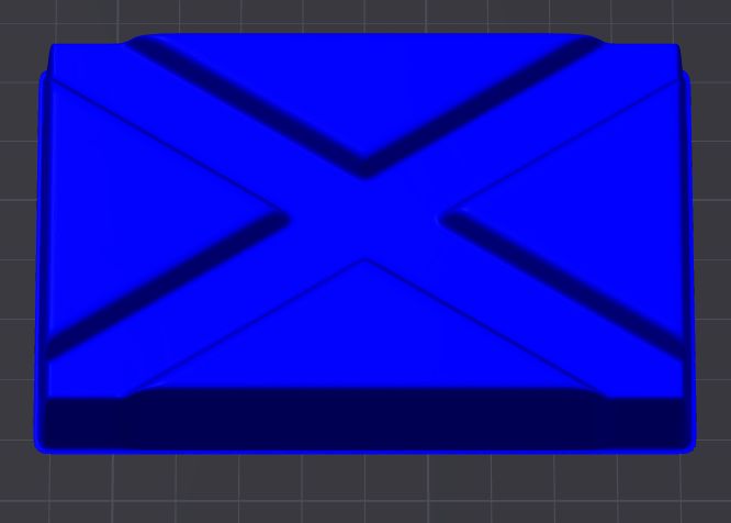 Scottish flag bath bomb mould  BBHP EXCLUSIVE Approx 150g