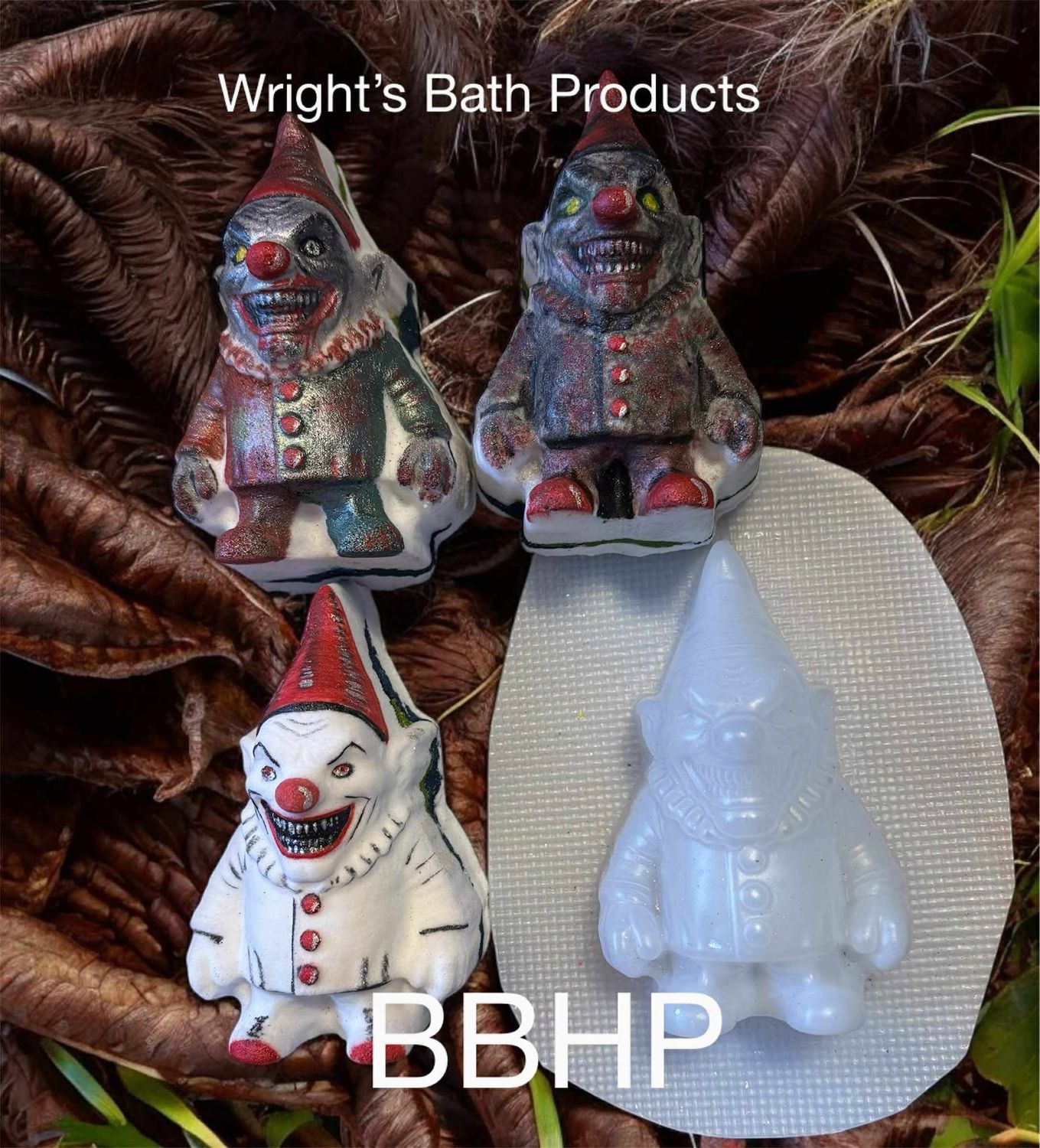 Evil Clown Gnome (Tinman)  bath bomb mould  BBHP EXCLUSIVE Approx 150g