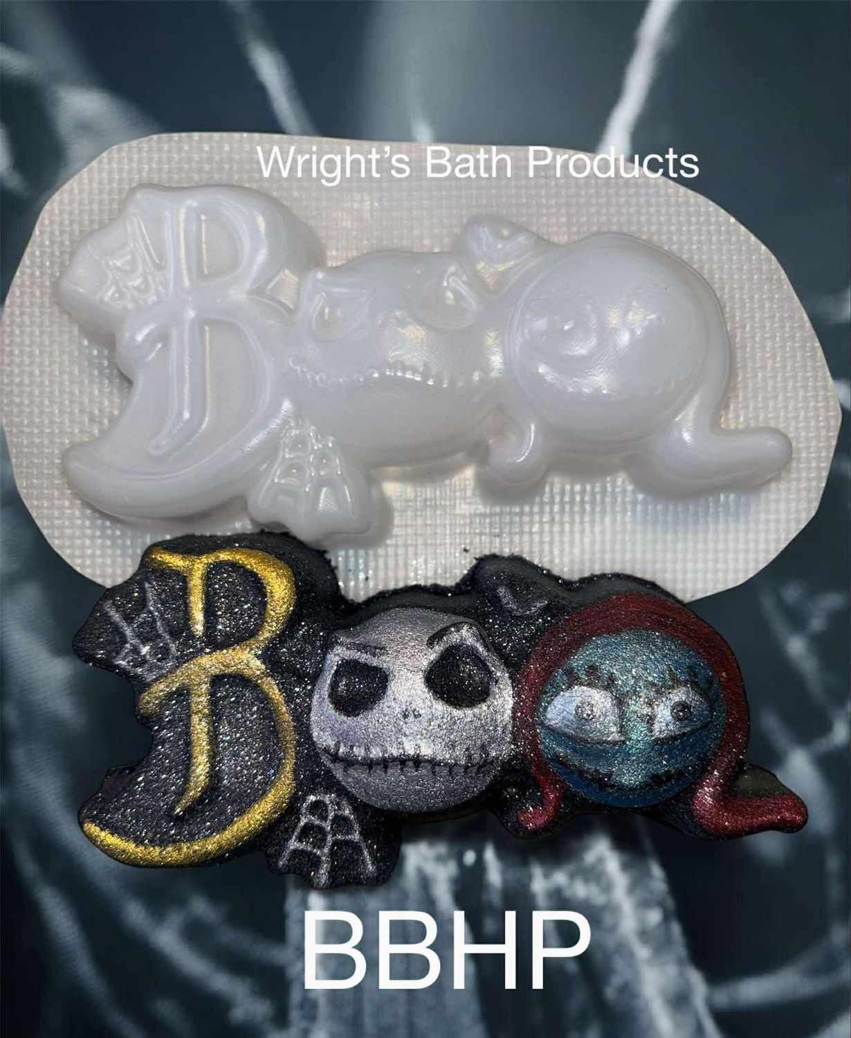 Boo  bath bomb mould  BBHP EXCLUSIVE Approx 150g