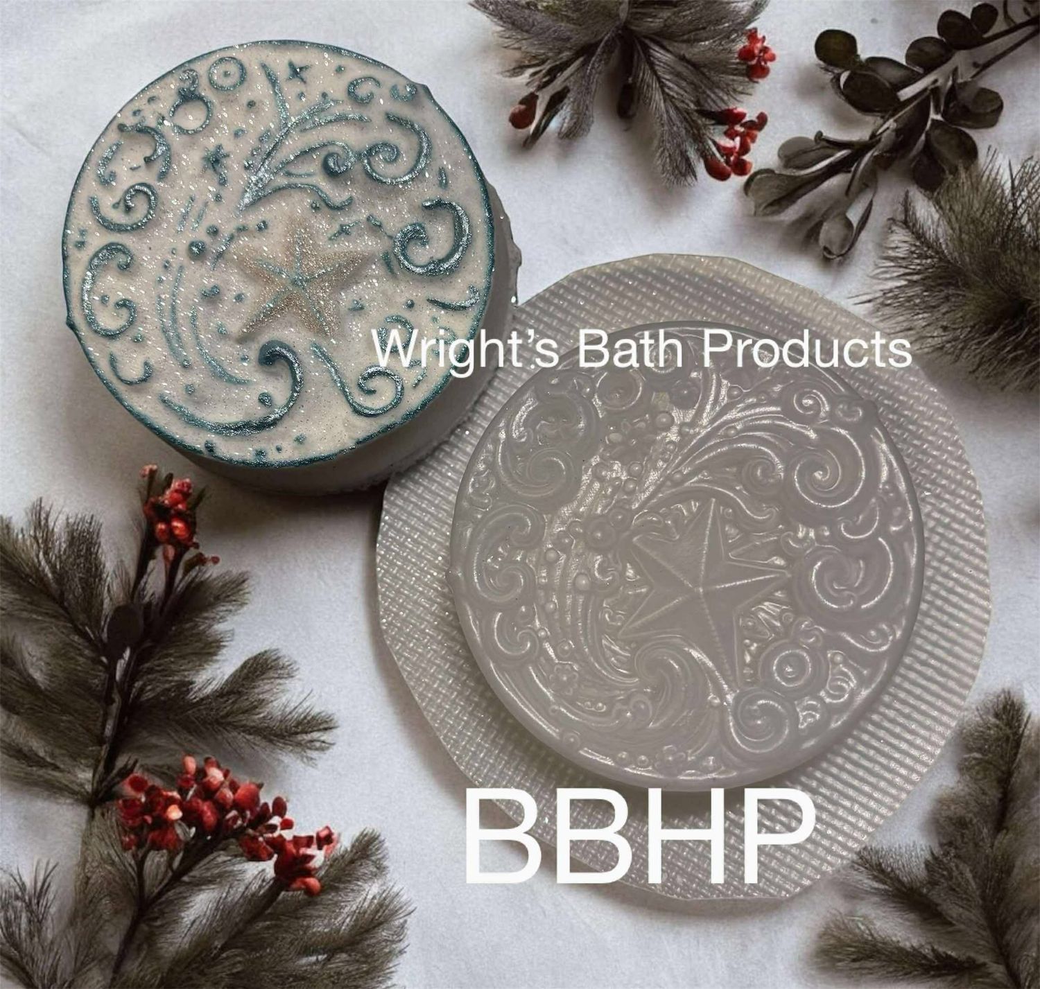 Christmas Star Bath bomb mould  BBHP EXCLUSIVE Approx 150g