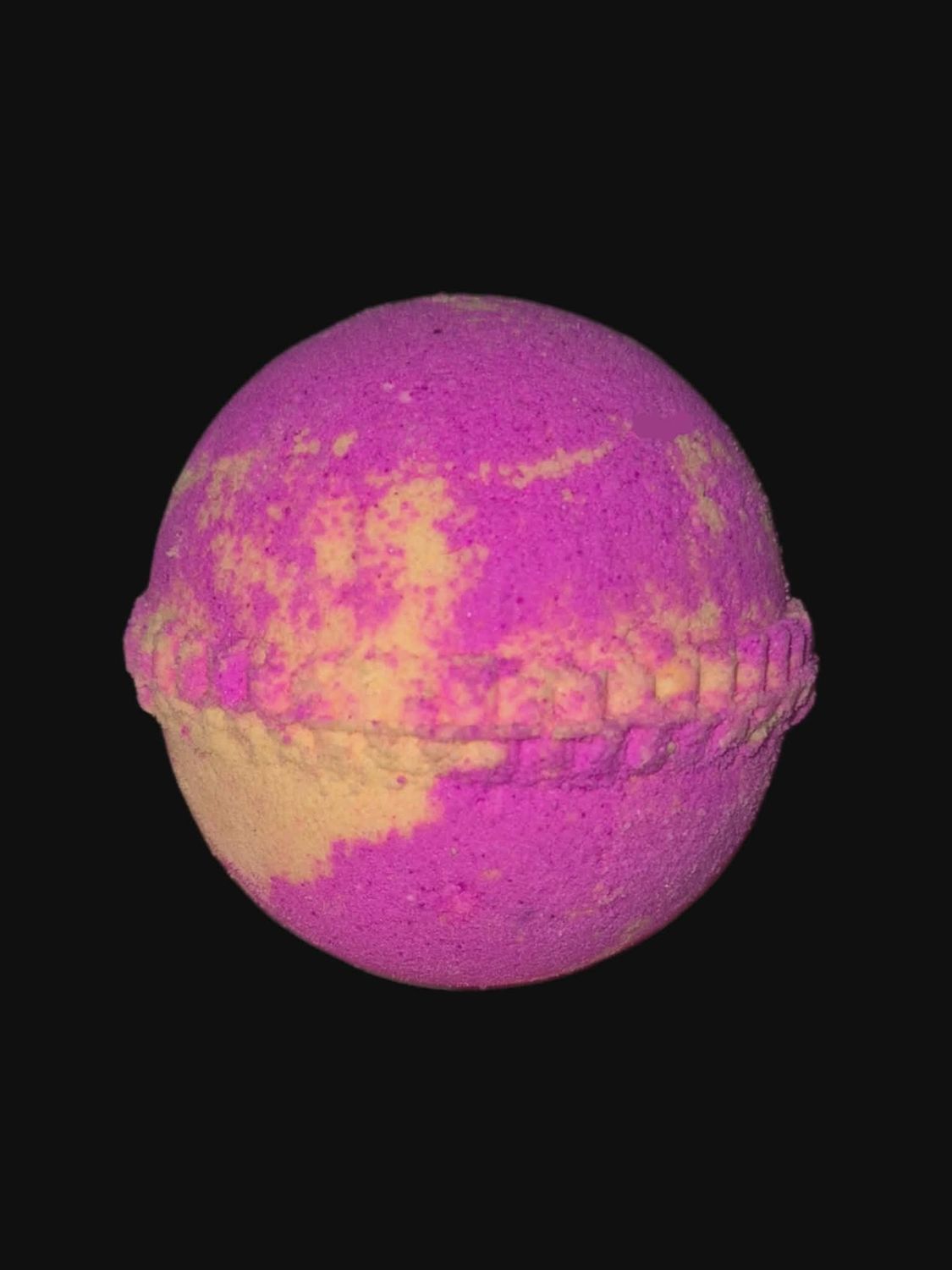 2.5 inch round scalloped Saturn ring Bath Bomb Mould