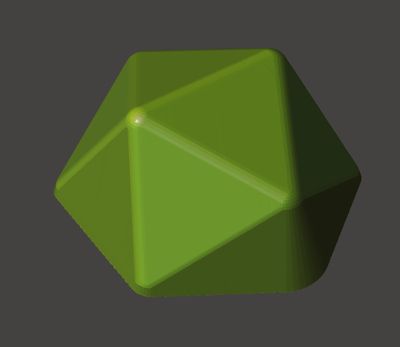 D20 DICE VAC MOULD (2pieces)