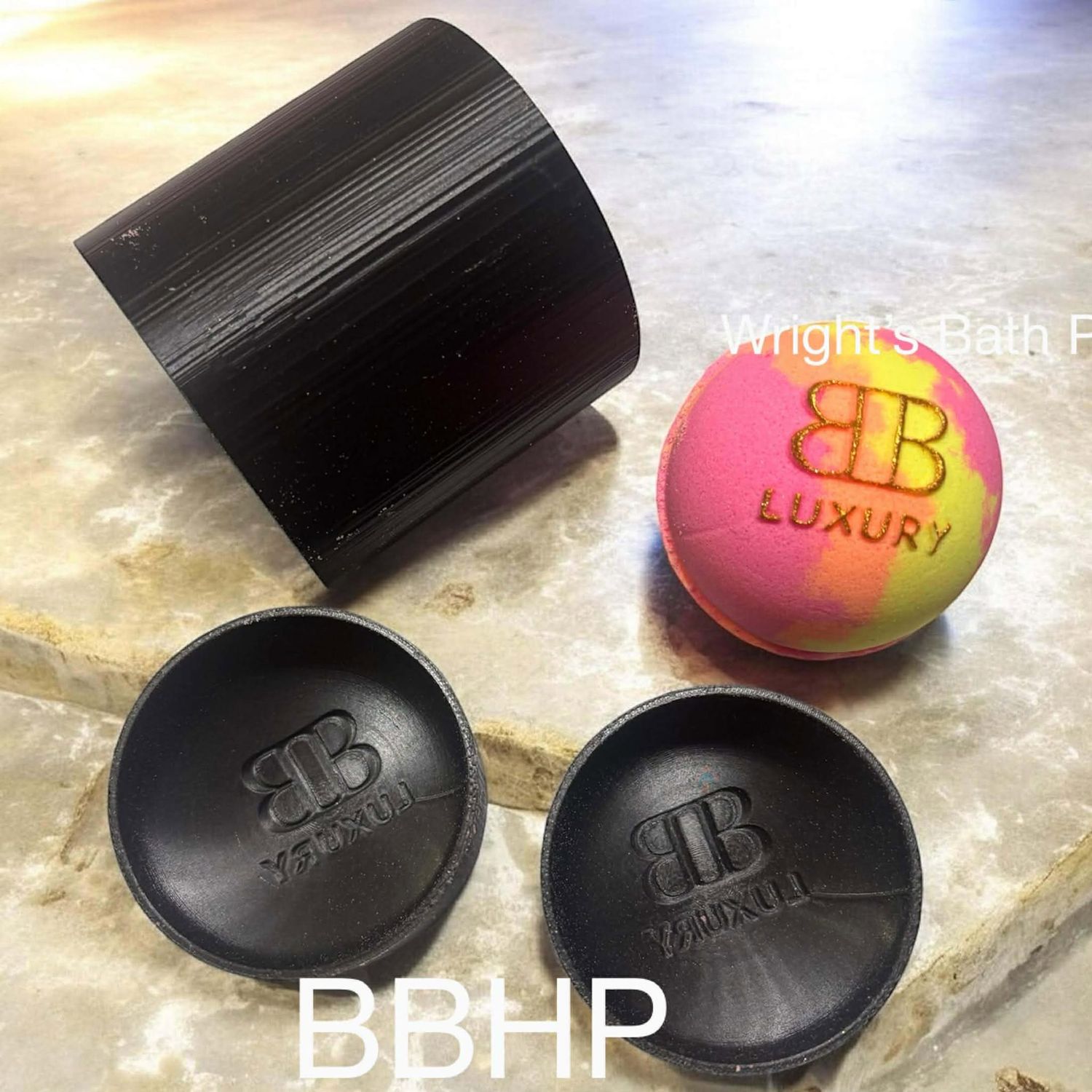 2.5 inch round Luxury Bath Bomb Mould