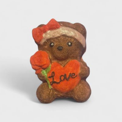 Love Teddy bath bomb mould  BBHP EXCLUSIVE Approx 150g