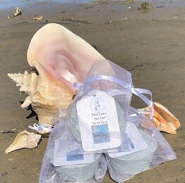 Blue Lotus Sea Salt Scrub Soap
