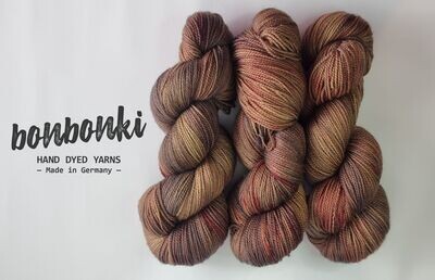 LUX high twist schoko/oak/ziegel-collection