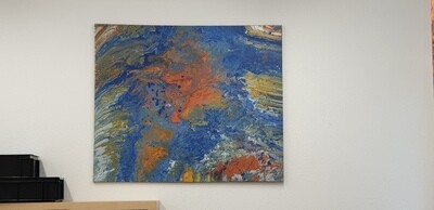 Acrylbild "Ocean" 120cm x 100cm