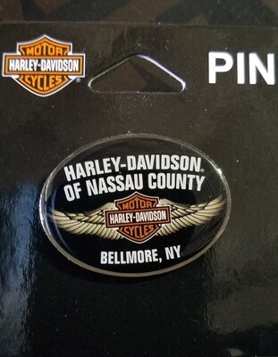 Nassau County Custom Pin-WINGS