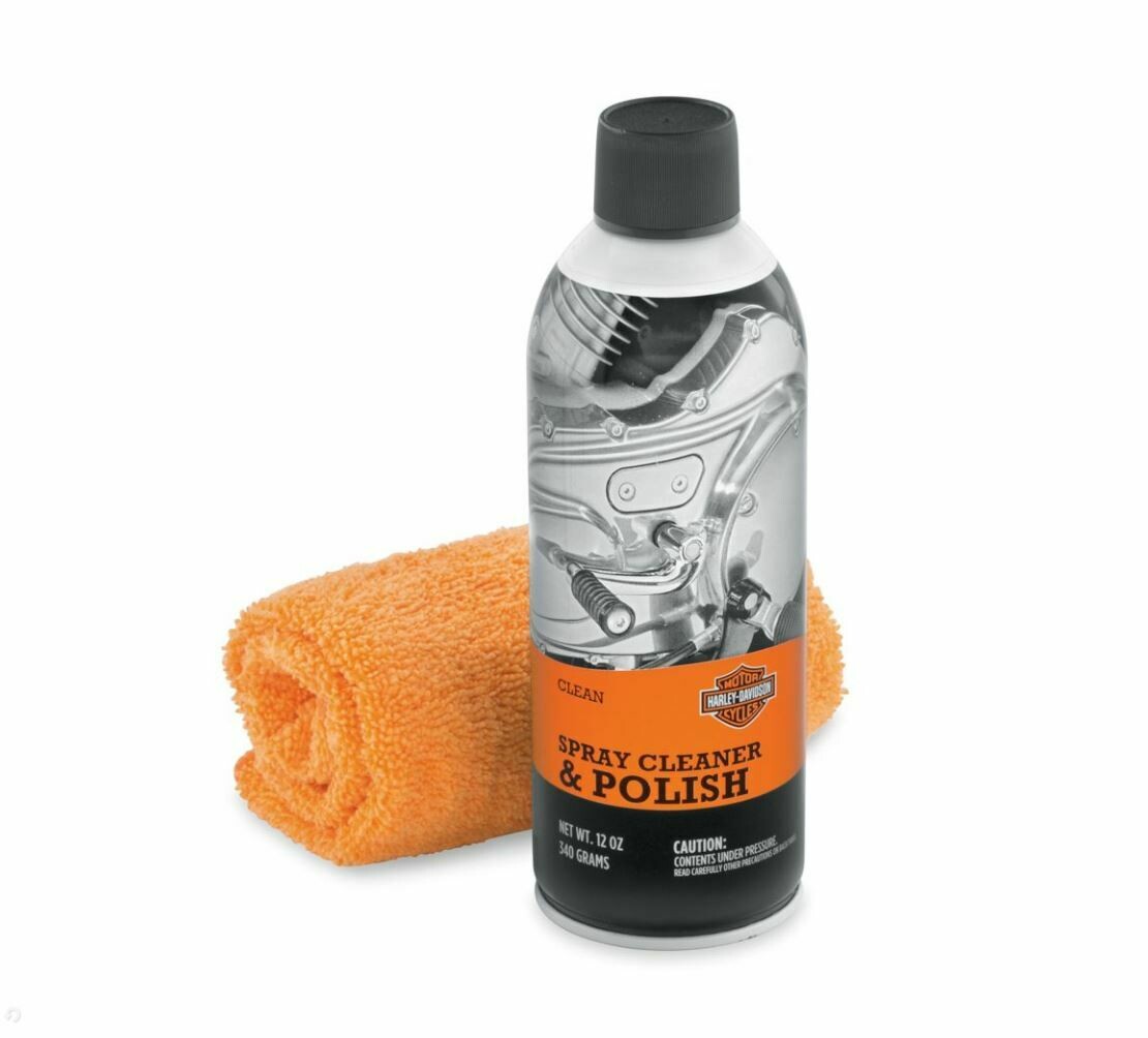 Spray Cleaner And Polish and Microfiber Kit