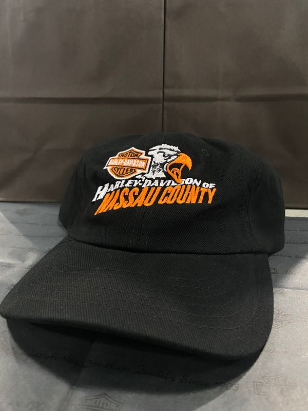 H-D NASSAU COUNTY DEALER HAT- ADJUSTABLE