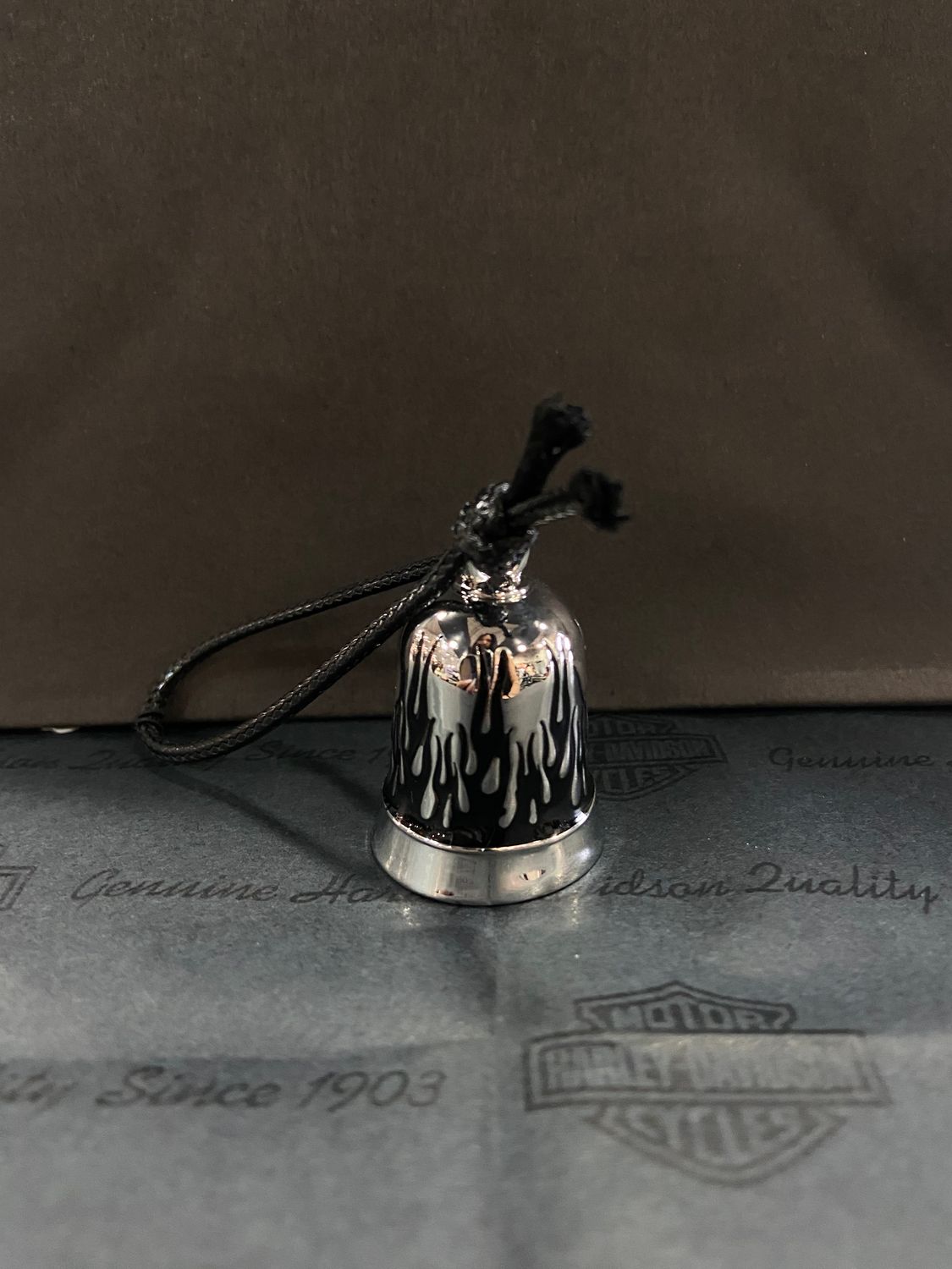 HARLEY BLACK FLAME BELL