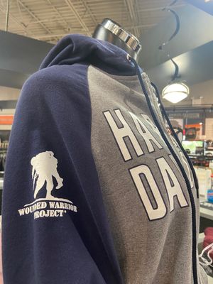 H-D UNISEX WOUNDED WARRIOR ZIP UP