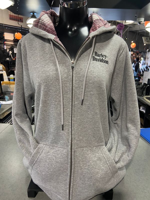 WOMEN&#39;S FOREVER FLANNEL ZIP UP