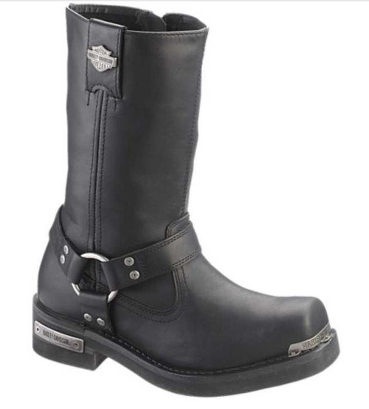 Harley-Davidson® Men&#39;s Landon 10-Inch Motorcycle Boots Black