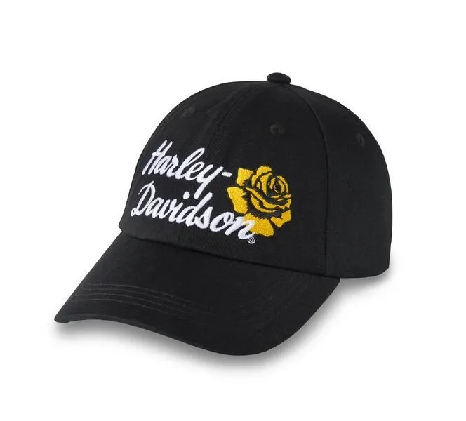 Harley-Davidson Women&#39;s &quot;Rose Racer Adjustable Cap&quot;
