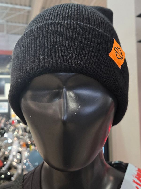 H-D WOVEN LABEL BEANIE