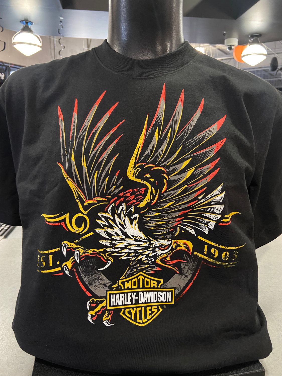HDMC ROUGH EAGLE DEALER TEE