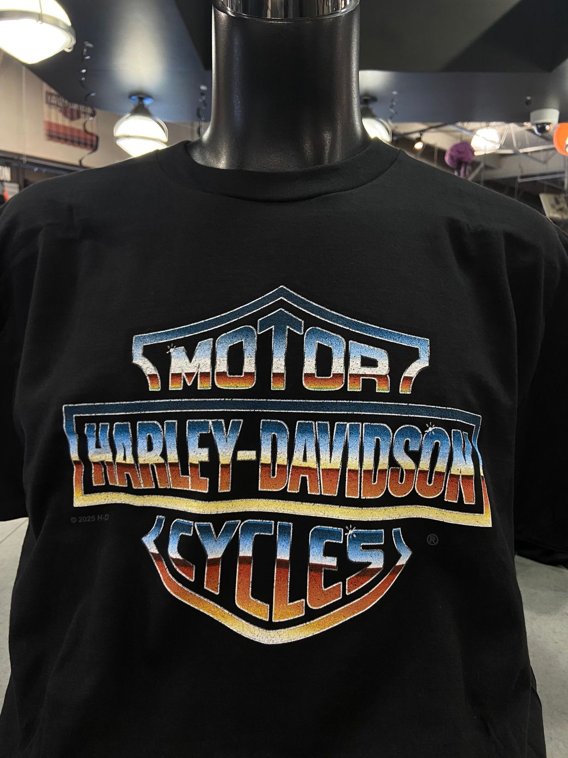 H-D CHROME B&amp;S TEE