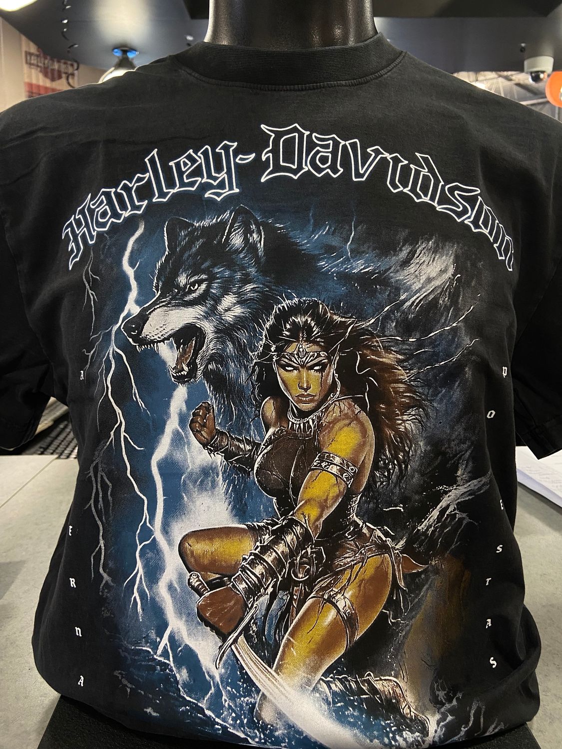H-D WOLF WARRIOR TEE