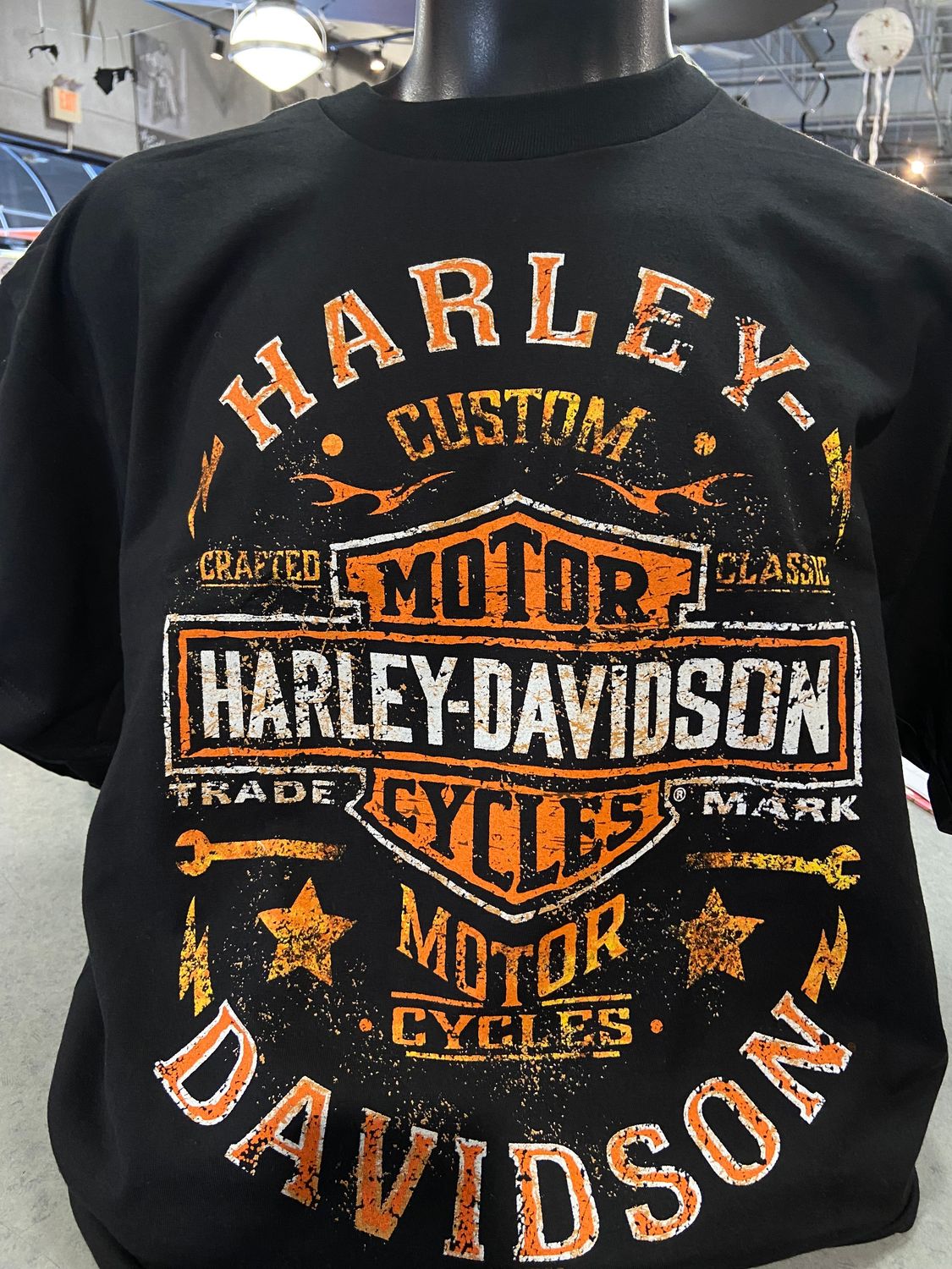 H-D TRADEMARK LABEL TEE