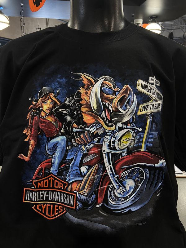 H-D HOG RIDE TEE