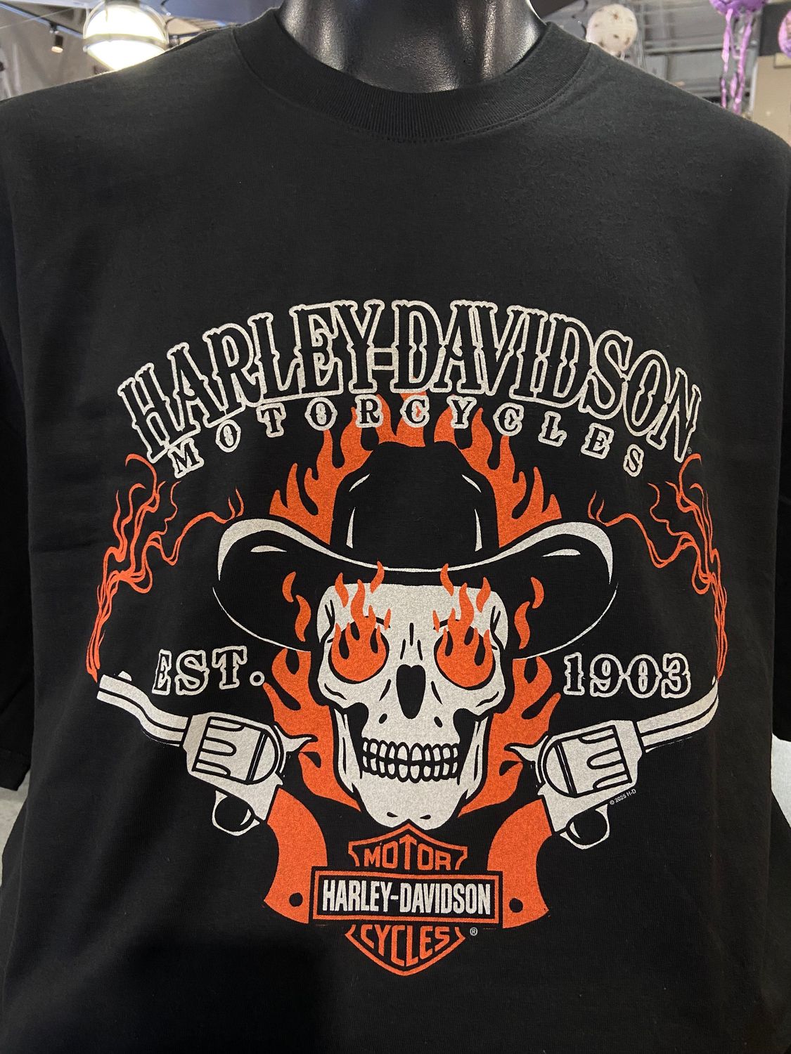 H-D SMOKIN' BARRELS TEE