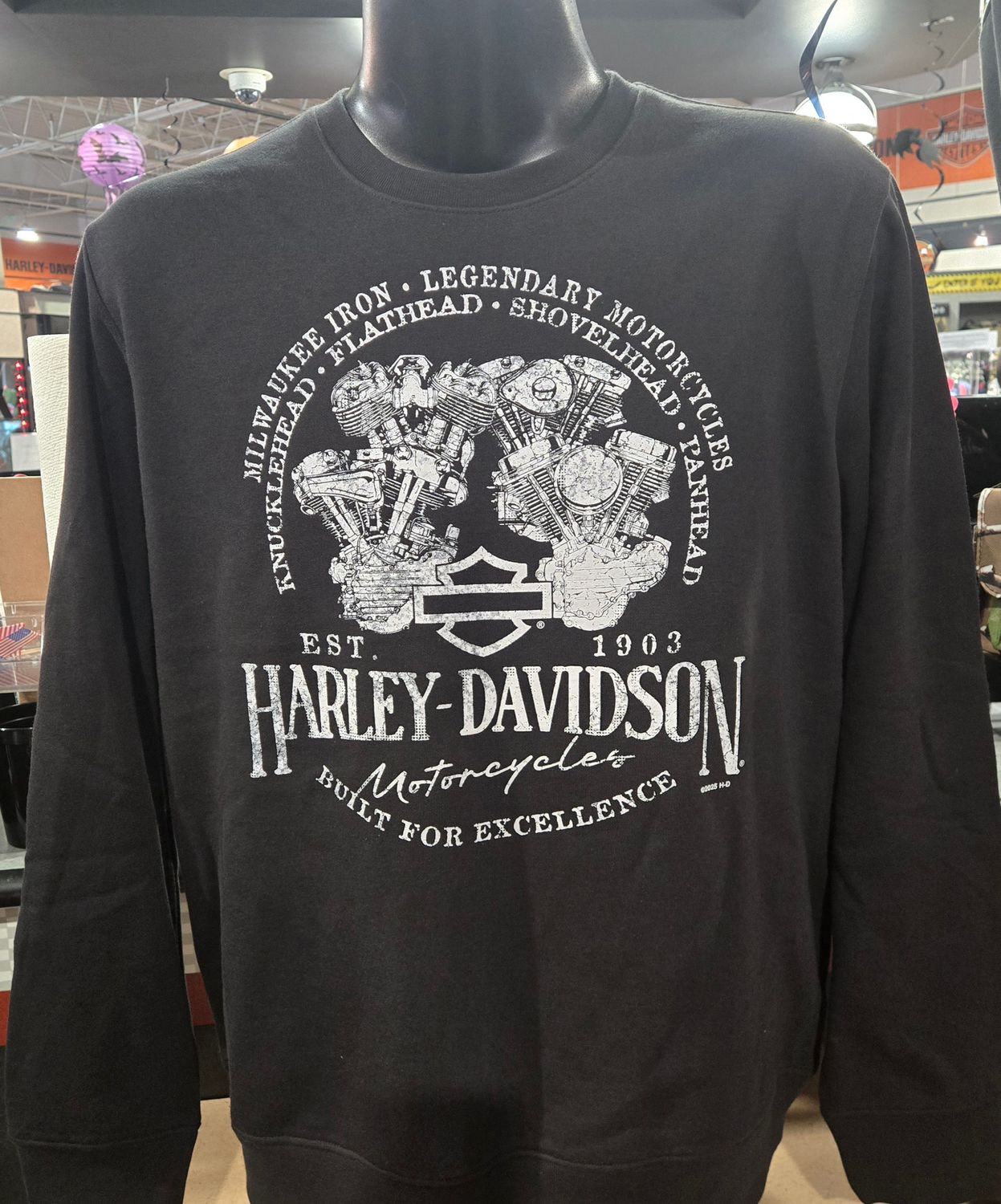 Engine History Pullover