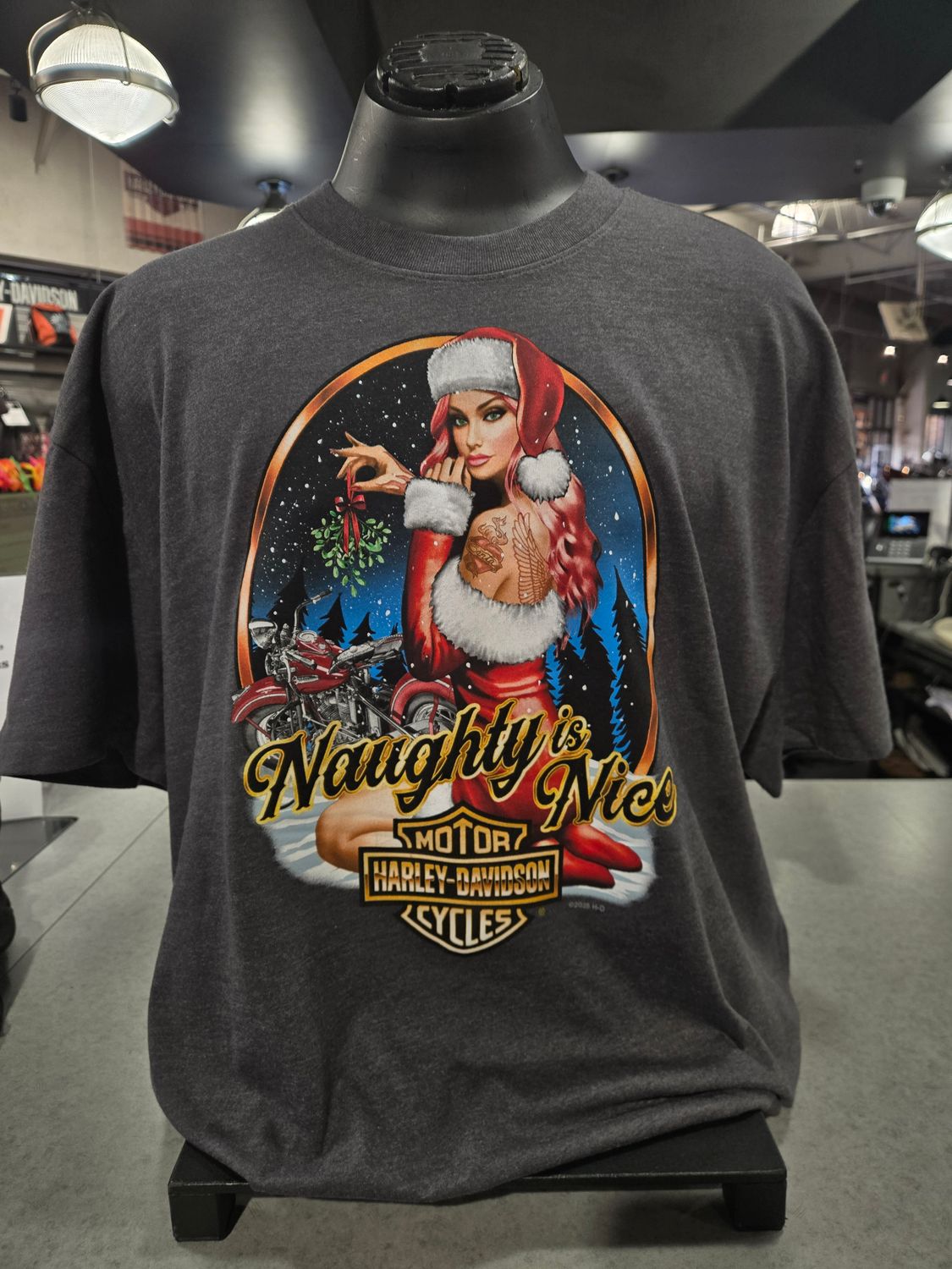 Naughty is Nice Men's Short Sleeve