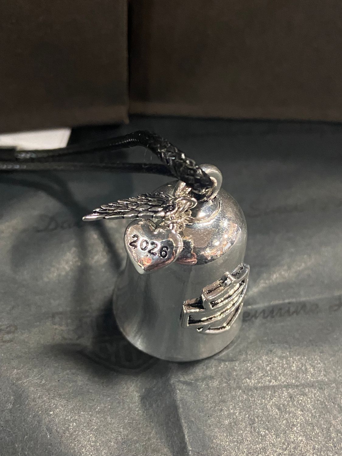 HARLEY 2026 SHIELD ENGRAVED BELL