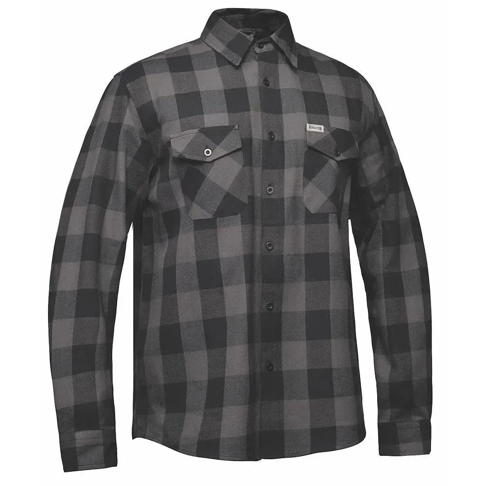 REVOLUTION BLACK/GREY FLANNEL
