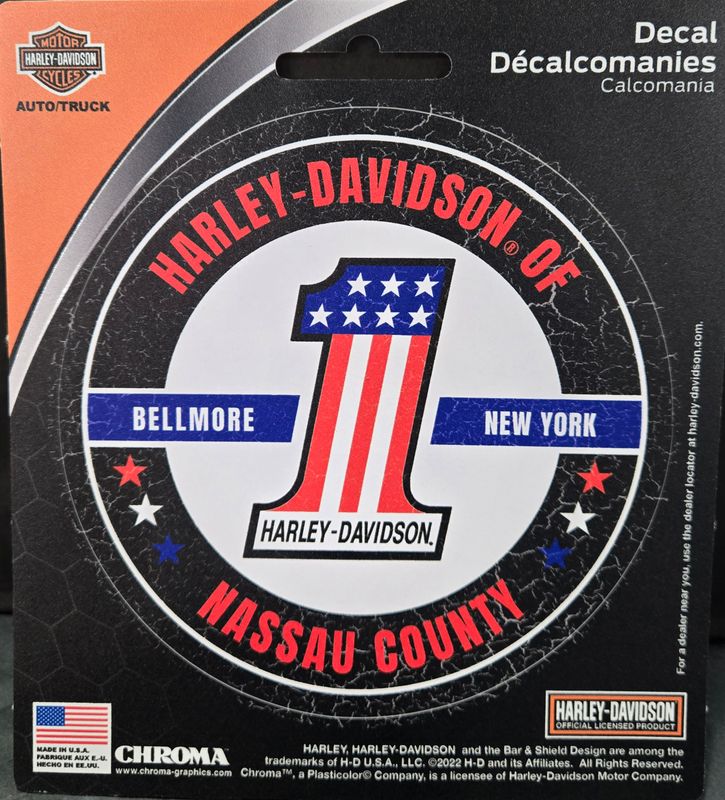 HDNC #1 DEALER DECAL