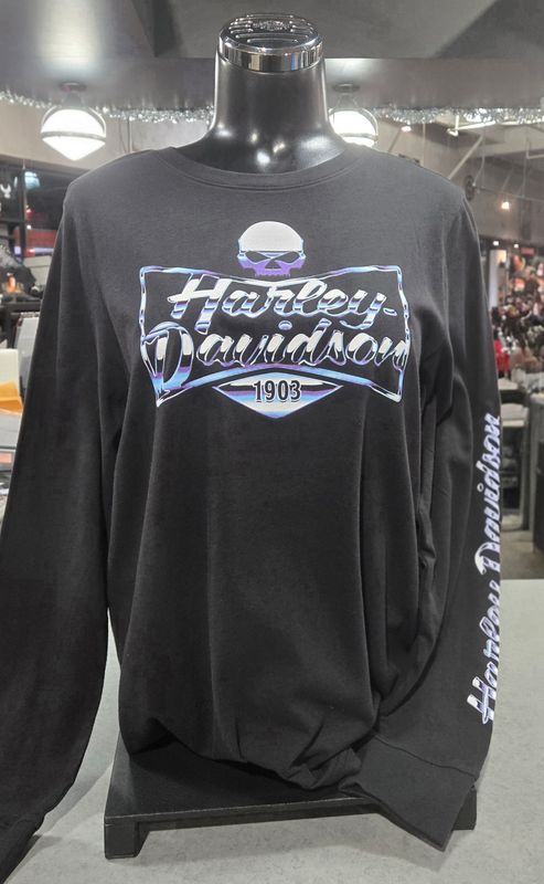 H-D Willie Chrome Long Sleeve