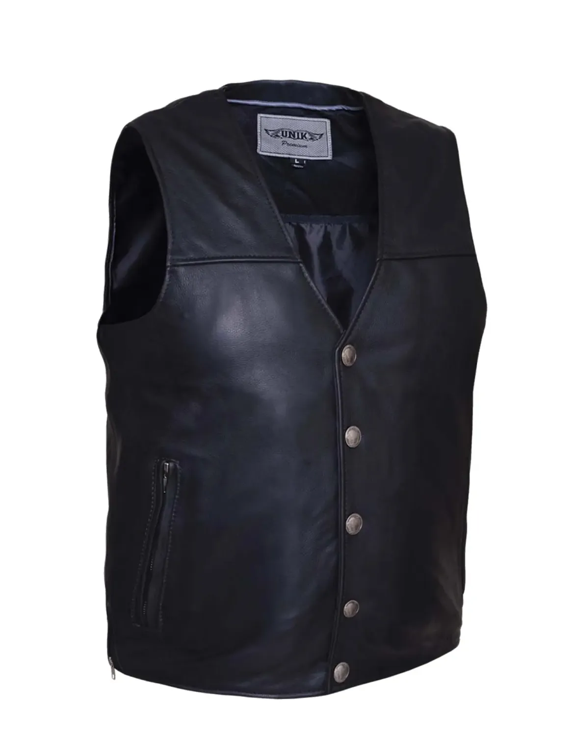 Santa Fe - Men's Premium Leather Vest