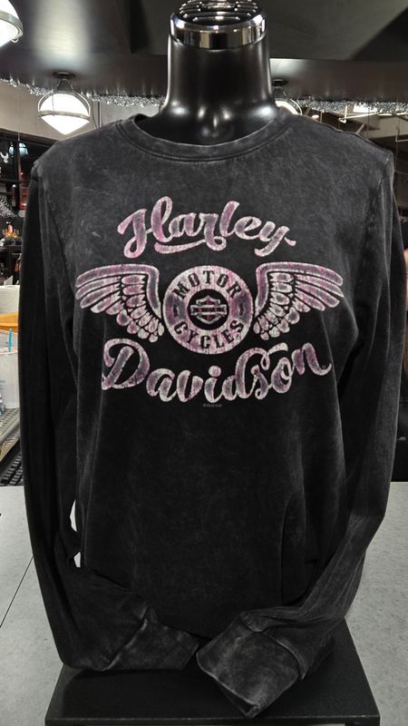 H-D Script Badge Long Sleeve