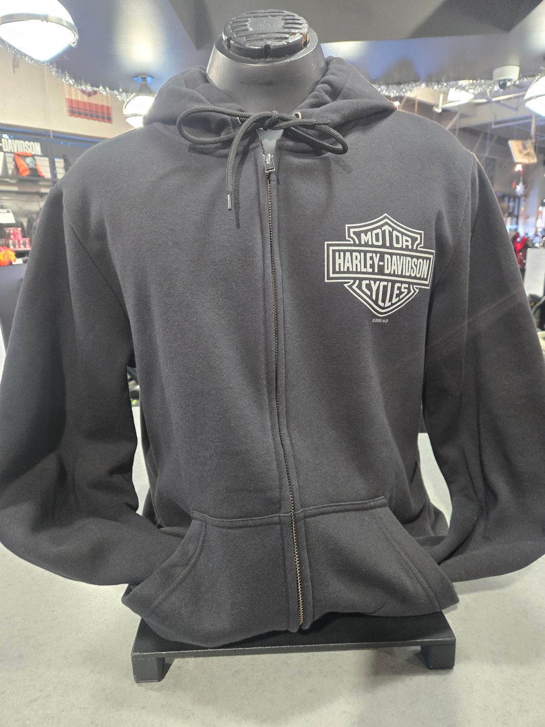 H-D Bar &amp; Shield Traditional Zip Up