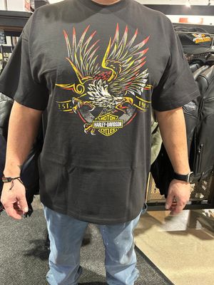 HDMC ROUGH EAGLE DEALER TEE
