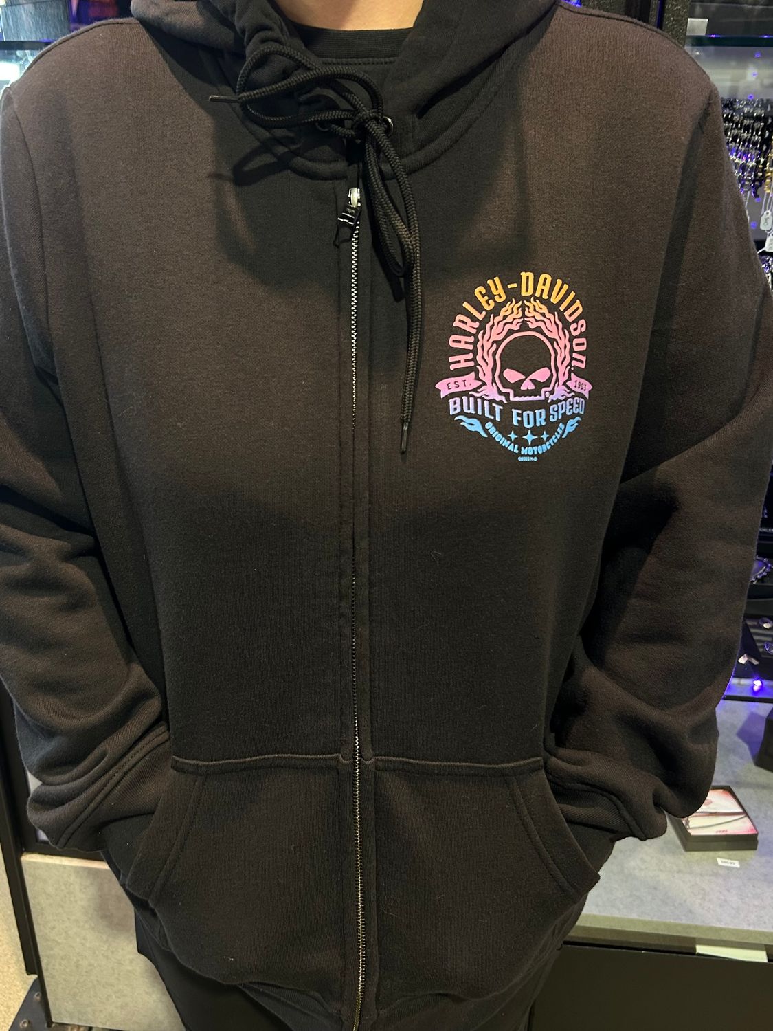 WOMEN'S WILLIE OMBRE ZIP UP