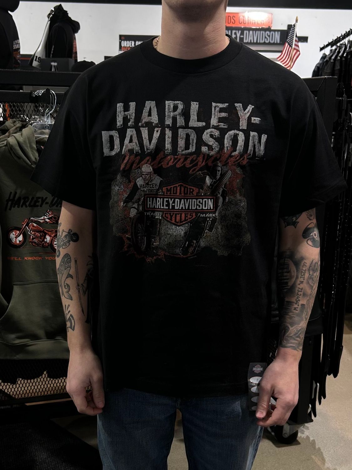 H-D HILL RACER TEE