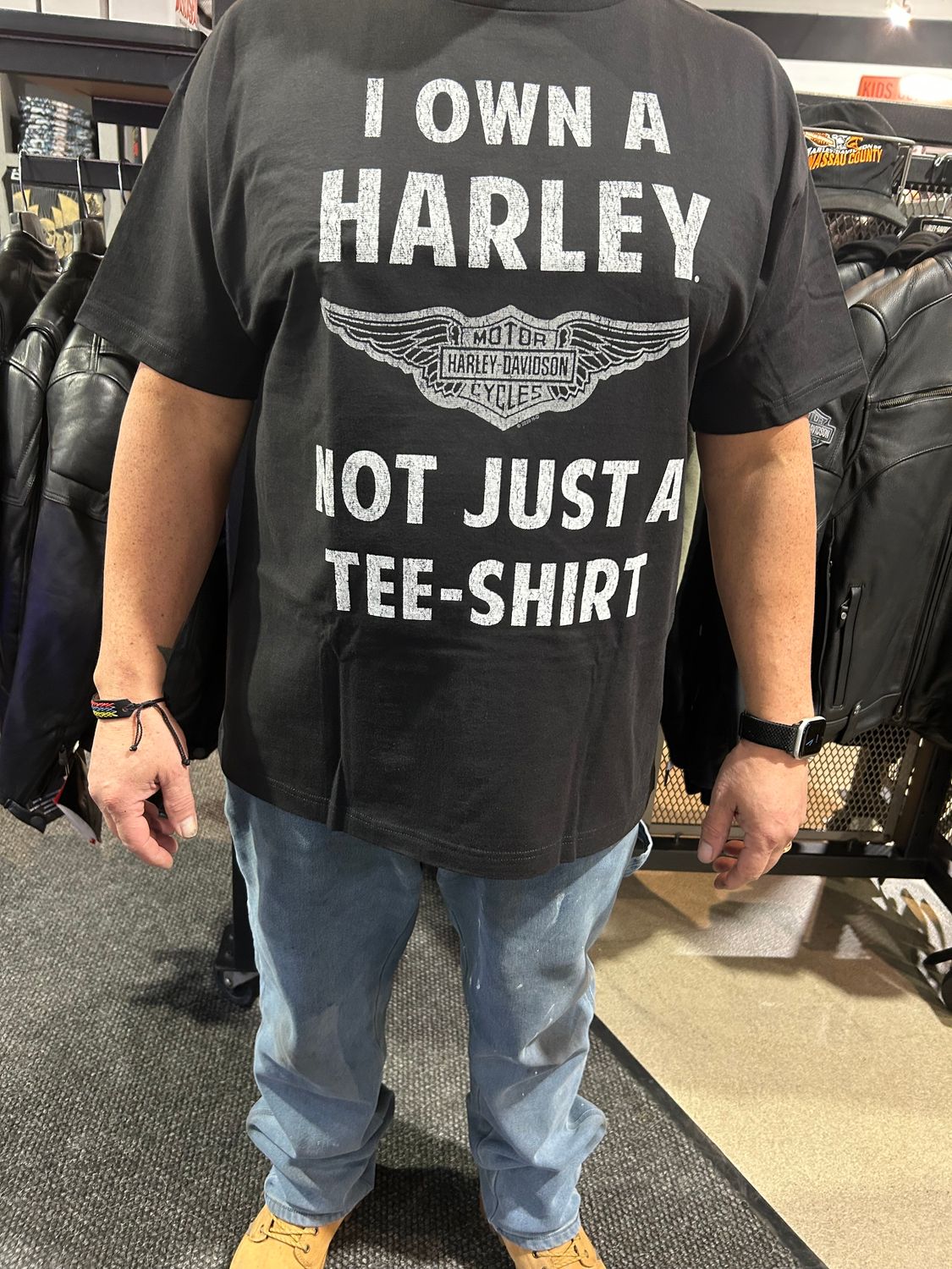 H-D CLAIM TEE