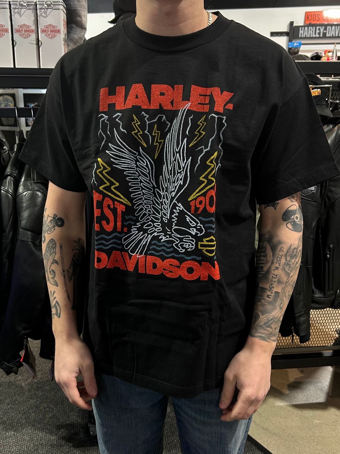 H-D THUNDER STRIKE TEE
