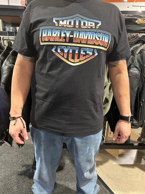 H-D CHROME B&amp;S TEE