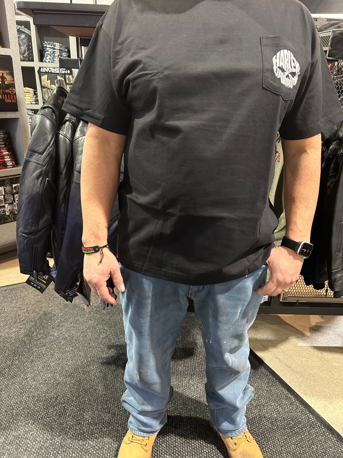 WILLIE H-D POCKET TEE