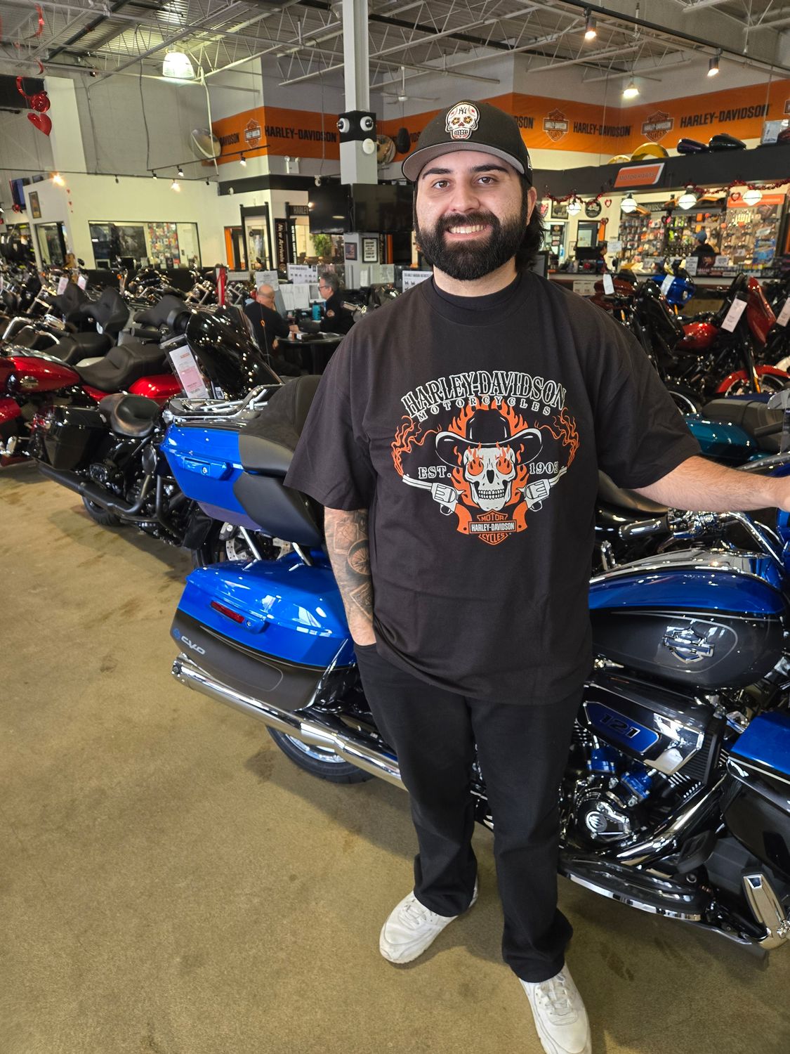 H-D SMOKIN' BARRELS TEE