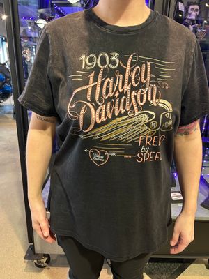 H-D SWIRL TEE